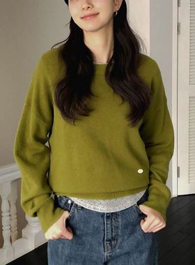 六1125韩国正品ordin-airemen-t-8754 针织衫区街头可爱优雅冬季