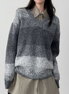 六1125韩国正品localman-s-ion--22834 针织衫区别致韩版简洁可爱