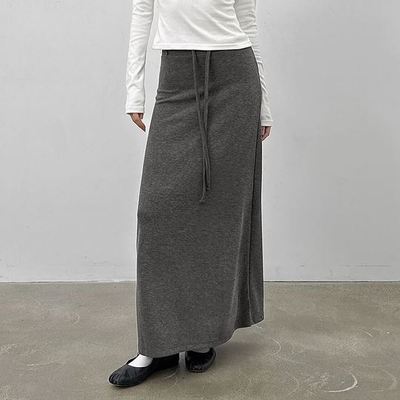 六1125韩国正品b-lack-up41894 半身裙区清新通勤端庄纯色时装