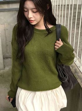 六1125韩国正品10961 针织衫区浪漫直邮高端甜美百搭春冬别致韩版