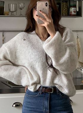 六1125韩国正品the-mood-26600 针织衫区洋气春季经典通勤流行