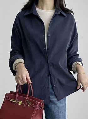 六1125韩国正品run-o-16930 衬衫区修身休闲欧美直邮大气人气精致