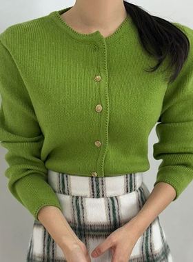 六1125韩国正品b-as-ico18332 针织衫区可爱优雅冬季气质正品个性