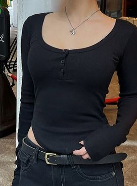 六1125韩国正品j-n-s-tore-2225 T恤区简洁可爱都市冬季复古正品