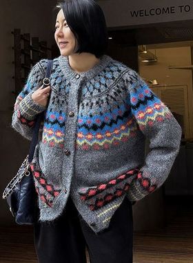 六1125韩国正品cocoj-an-e-21613 针织衫区流行纯色英伦正品独特