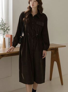 六1125韩国正品ely-s--ia274792 连衣裙区可爱优雅冬季气质正品