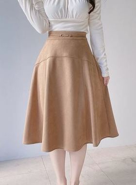 六1125韩国正品miran-gmiran-g-3444 半身裙区冬季复古正品修身