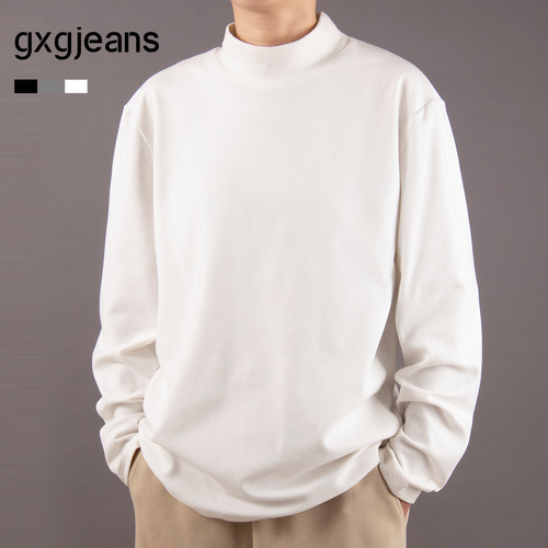 多色可选 高领T恤