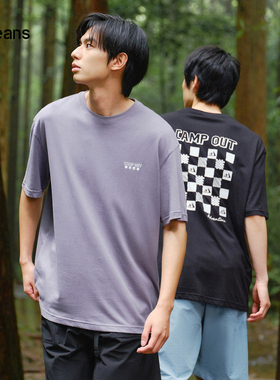 gxg.jeans男装2024年夏季圆领短袖T恤J24D442031