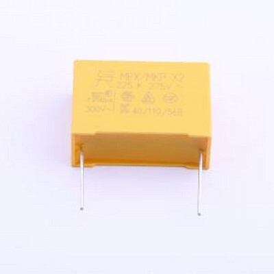 MP2225K27F2X8LC 安规电容 2.2uF ±10% 275V 等级:X2 插件,P=27.