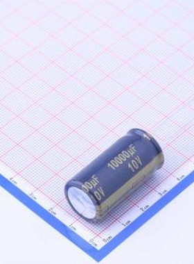 EEUFC1A103 直插铝电解电容 10000uF ±20% 10V 插件,D18xL35.5mm