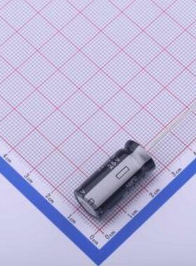 ECA1EHG222 直插铝电解电容 2200uF ±20% 25V 插件,D12.5xL25mm
