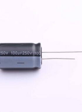 RGA101M2EBK-1625G 直插铝电解电容 100uF ±20% 250V 插件,D16xL