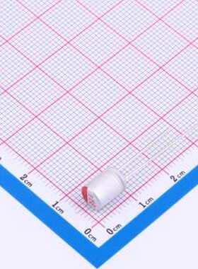 HT1E157M0608PC 固态电容 150uF ±20% 25V 插件,D6.3xL8mm