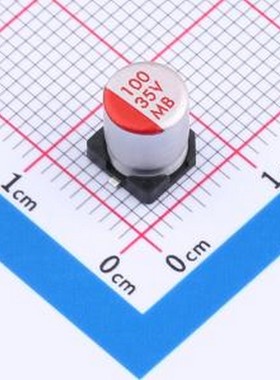 1010350607TR 固态电容 100uF ±20% 35V SMD,D6.3xL7.7mm