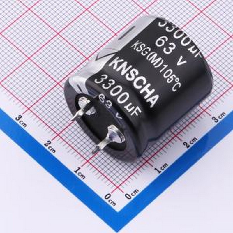 LSG063M338R253S1AA 牛角型电解电容 3300uF ±20% 63V 插件,D25x