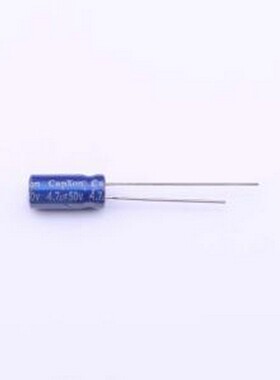 FE4R7M050C110A 直插铝电解电容 4.7uF ±20% 50V 插件,D5xL11mm