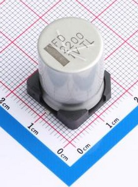 35TLV2200M16X21.5 贴片型铝电解电容 2200uF ±20% 35V SMD,D16x