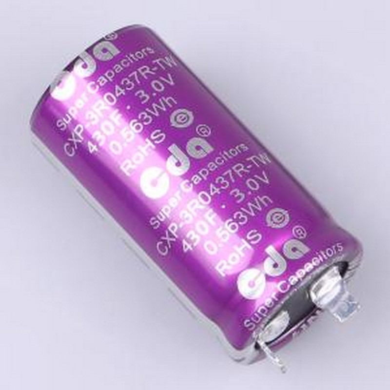 CXP-3R0437R-TW-Z2 超级电容器 430F10%~+30% 3V 插件