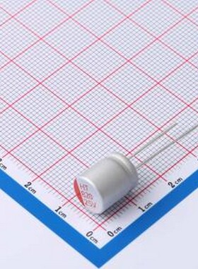 HT1E827M1012PC 固态电容 820uF ±20% 25V 插件,D10xL12mm