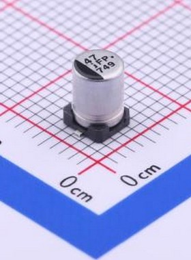 EEEFPJ470UAR 贴片型铝电解电容 47uF ±20% 6.3V SMD,D4xL5.8mm