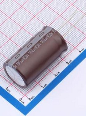 KCXJ3152W101MF 直插铝电解电容 100uF ±20% 450V 插件,D18xL31.