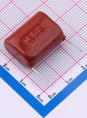 W312J105JN8MP1A0GC 聚丙烯膜电容(CBB) 1uF ±5% 630V 插件,P=20