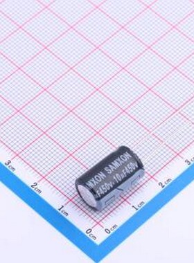 ERT106M2WG16RR 直插铝电解电容 10uF ±20% 450V 插件,D10xL16mm