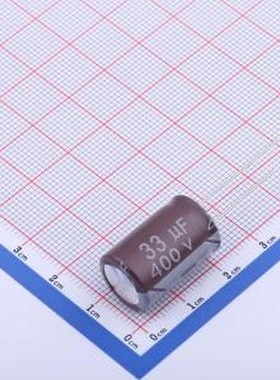 HY2G330M130210CD288 直插铝电解电容 33uF ±20% 400V 插件,D13x