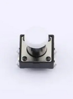 TSA12111-115B312CA-001E 12*12*11.5φ8*1白帽轻触开关 插件-4P,