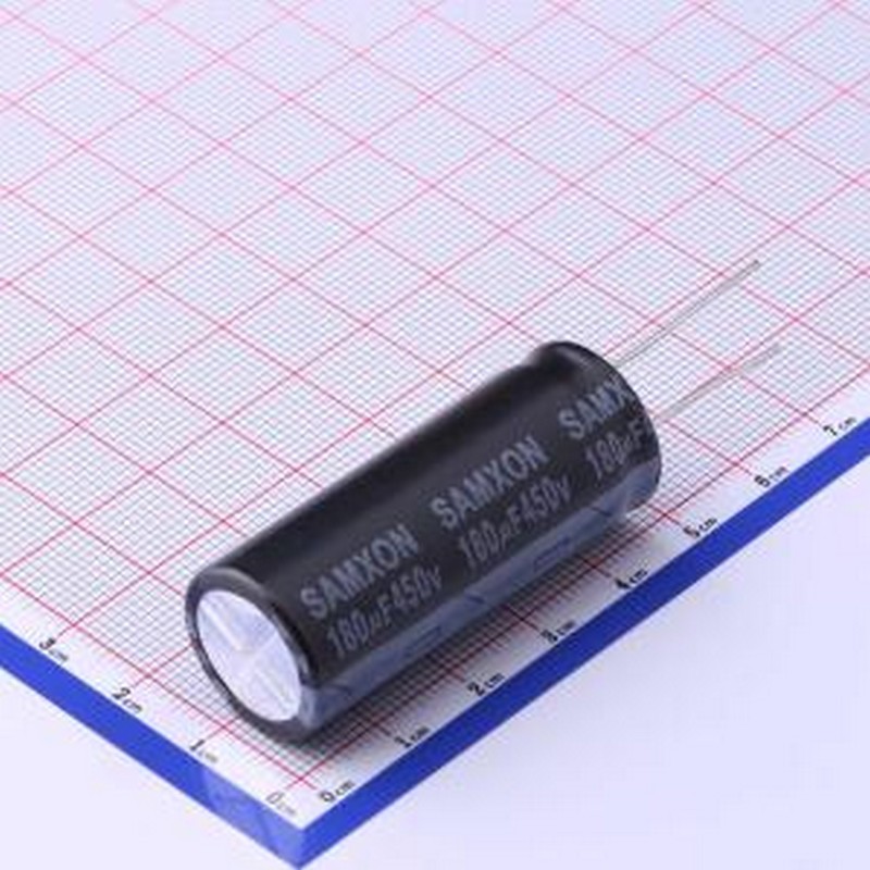 ERT187M2WL45RR 直插铝电解电容 180uF ±20% 450V 插件,D18xL45m