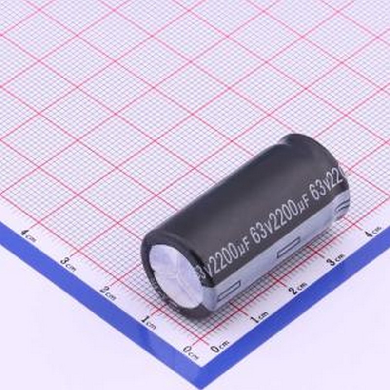 EWH1JM222M35C50T 直插铝电解电容 2200uF ±20% 插件,D18xL35mm