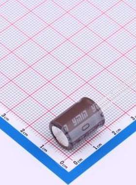 KCML1602G390MF 直插铝电解电容 39uF ±20% 400V 插件,D12.5xL16