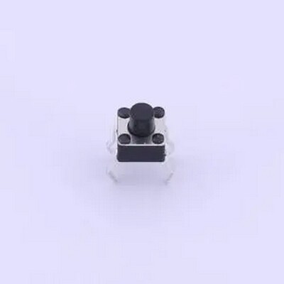 GT-TC075C-H050-L1 4.5*4.5*5mm 直插 轻触开关 插件-4P,4.5x4.5m