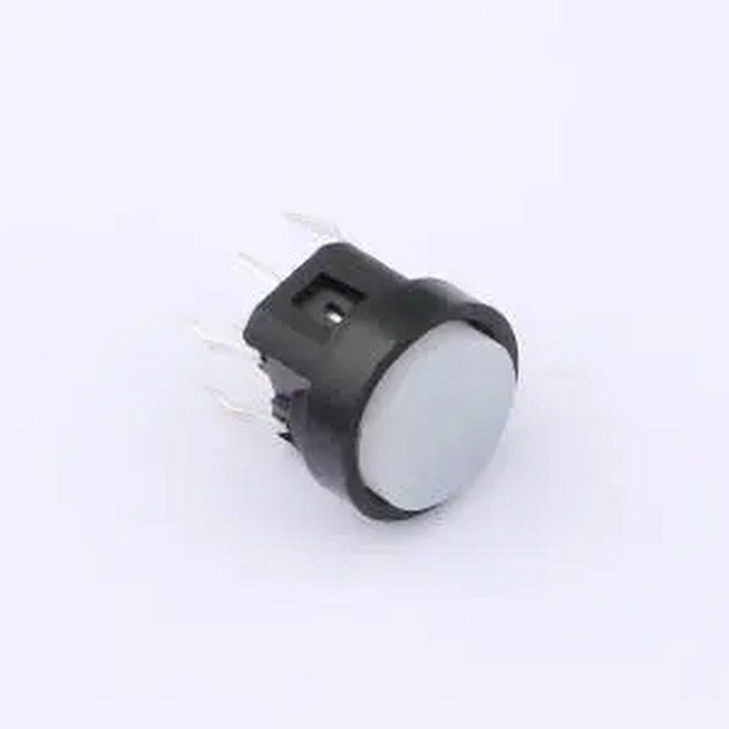 TSL06121-083B330BF-1E01-1A2E 6*6*8.3白灯护套带帽轻触开关 插