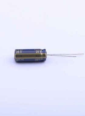EEUFC1E471L 直插铝电解电容 470uF ±20% 25V 插件,D8xL20mm