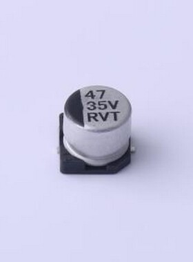 RVT47UF35V67RV0039 贴片型铝电解电容 47uF ±20% 35V SMD,D6.3x