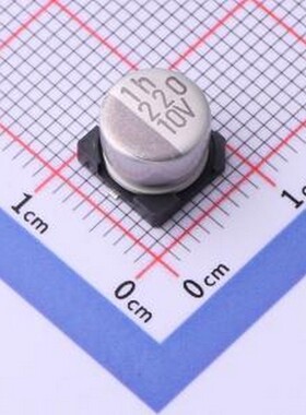 RV-10V221MG68U-RR2 贴片型铝电解电容 220uF 10V SMD,D8xL6.5mm