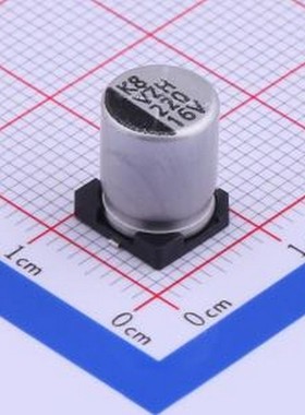 VZH221M1CTR-0810 贴片型铝电解电容 220uF ±20% 16V SMD,D8xL10