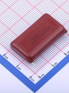 C372J225KBSY350 聚丙烯膜电容(CBB) 2.2uF ±10% 630V 插件,P=27