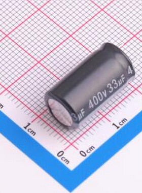 ERK2GM330G18C33TH 直插铝电解电容 33uF20%~+20% 400V 插件,D1