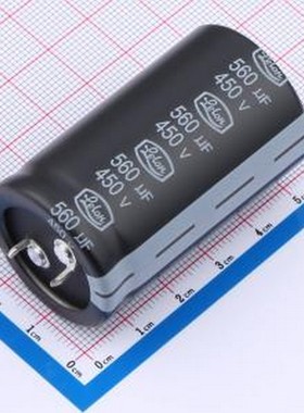 LSK561M2W--A3050N 牛角型电解电容 560uF ±20% 450V 插件,D30xL