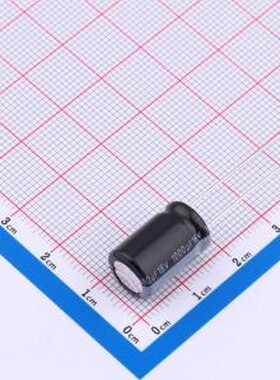 RGA102M1CBK-1016G 直插铝电解电容 1000uF ±20% 16V 插件,D10xL