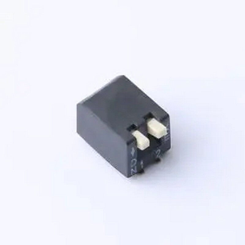 2.54-2P TPCB 间距2.54mm 琴键式2位贴片 SMD,P=2.54mm 拨码开关