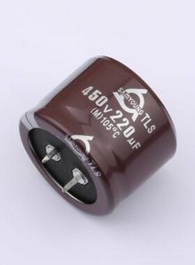 TLS450V220M35*25 牛角型电解电容 220uF ±20% 450V 插件,D35xL2