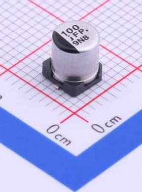 EEEFPJ101UAR 贴片型铝电解电容 100uF ±20% 6.3V SMD,D5xL5.8mm