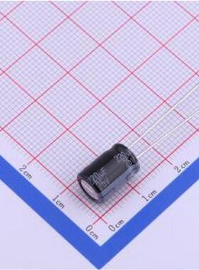 EEUHD1E221 直插铝电解电容 220uF ±20% 25V 插件,D8xL11.5mm