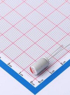 HT1E227M0611PC 固态电容 220uF ±20% 25V 插件,D6.3xL11.5mm