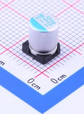 OVZ151M1ATR-0608 固态电容 150uF ±20% 10V SMD,D6.3xL7.7mm