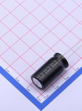 UKW1E222MHD 直插铝电解电容 2200uF ±20% 25V 插件,D12.5xL25mm